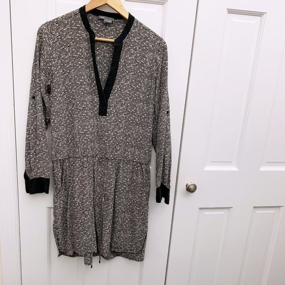 Vince Print Shirt Dress - Picture 4 of 12